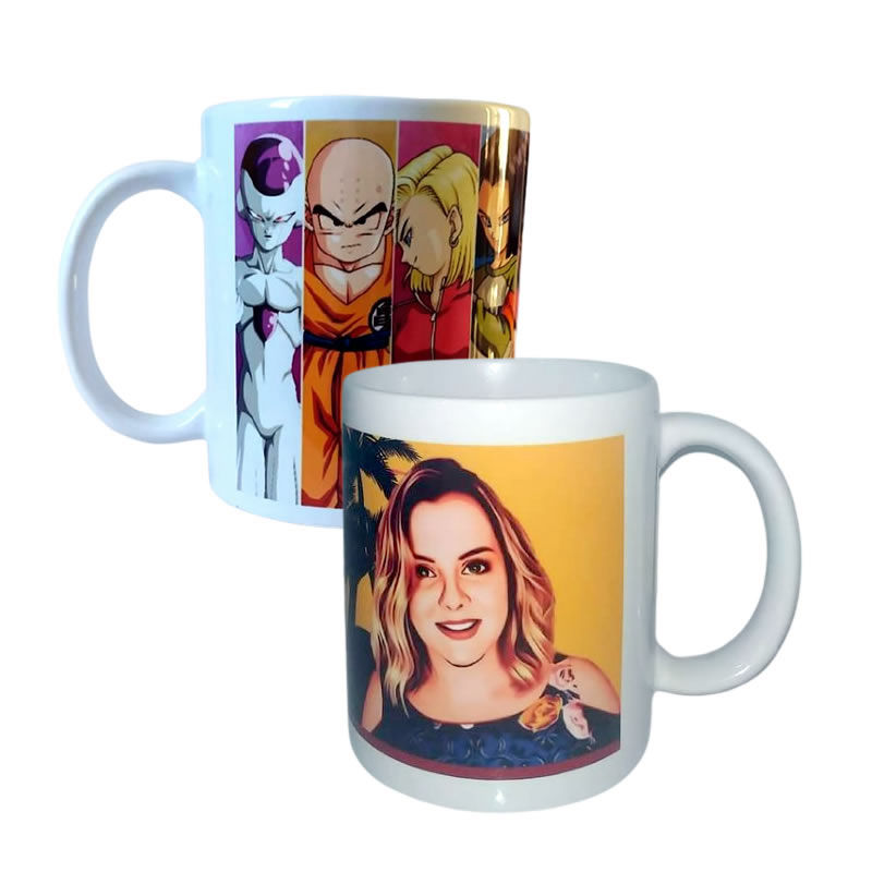 Canecas Brancas Personalizadas